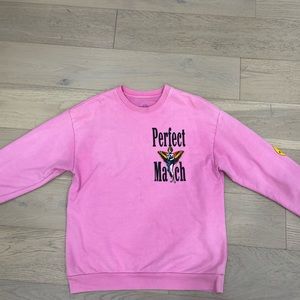 Boys lie crewneck “perfect match” set (sweatpants available)